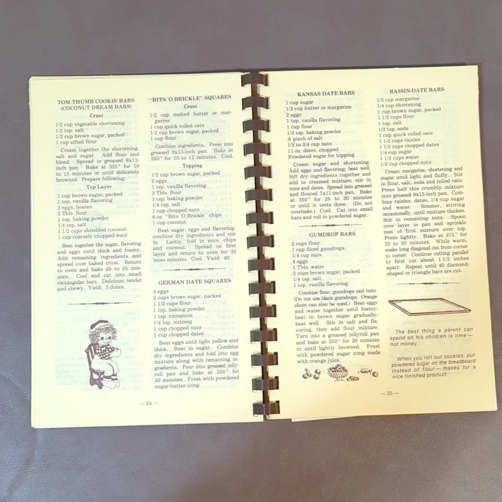 KMA Cookie Festival Cookbook Spiral 1983 KMA Radio Shenandoah Iowa Billie Oakley